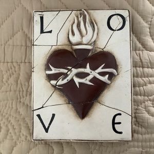 Sid Dickens Memory Block T19 Sacred Heart Retired Wall Tile Decor